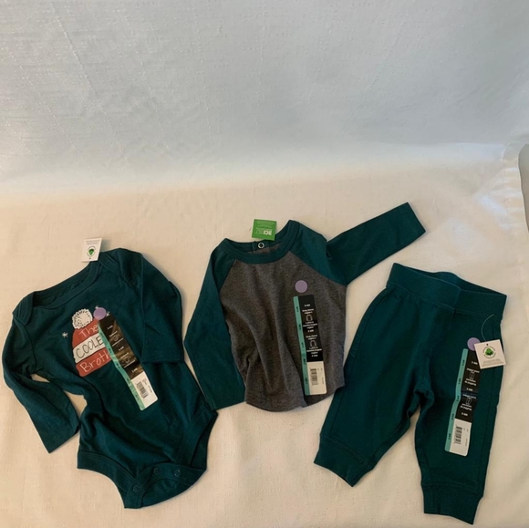 NEW  3-6m 3pcs Brother Set Boys Baby Infant Toddler Clothing Clothes - Picture 2 of 4